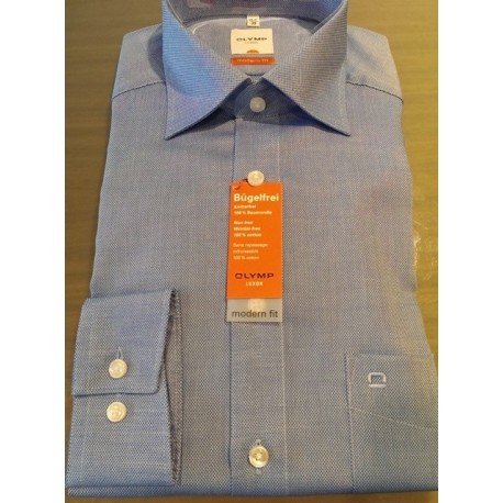 Manchetskjorte fra Olymp - Modern Fit
