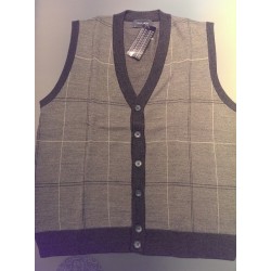 Strikket vest fra Elkjær Strik