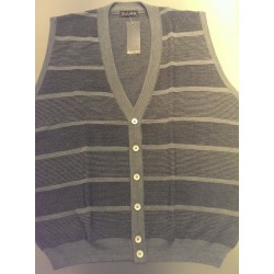 Strikket vest fra Elkjær Strik