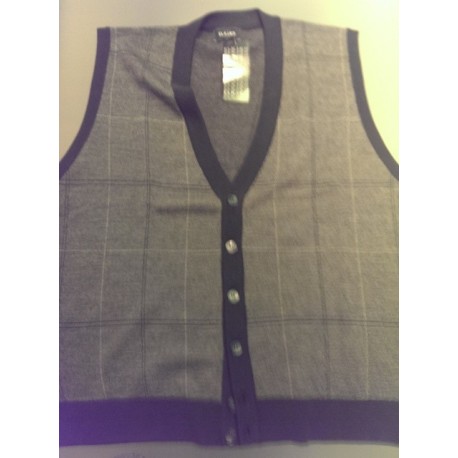 Strikket vest fra Elkjær Strik