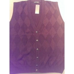 Strikket vest fra Elkjær Strik