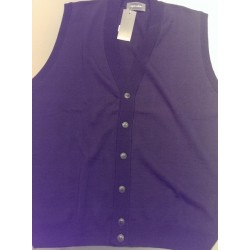 Strikket vest fra Elkjær Strik