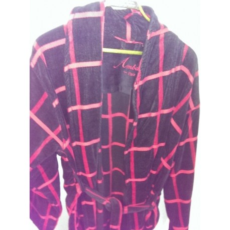 Velour badekåbe fra Ambassador