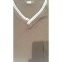 Klassisk jersey pyjamas med V-hals fra JBS