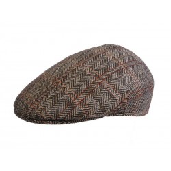 Six-pence kasket i ren uld fra MJM - Made in Italy