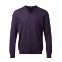 Merino pullover med v-hals fra Clipper