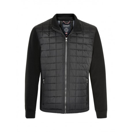 Vindjakke med strikærmer fra Canson
