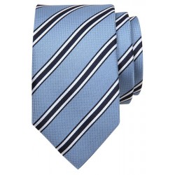 Mønstret silkeslips fra Connexion Tie