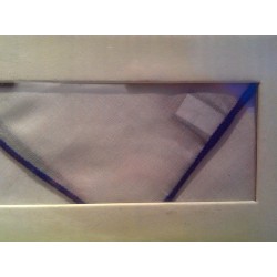 Elegant pyntelommertørklæde i 100% hør