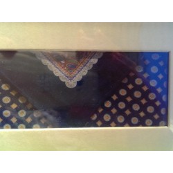 Elegant pyntelommertørklæde i 100% hør