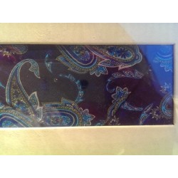 Elegant pyntelommertørklæde i 100% hør