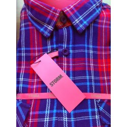 Sportsskjorte i kraftig flannelskvalitet fra STORM