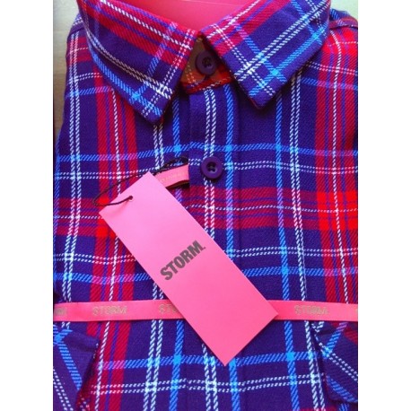 Sportsskjorte i kraftig flannelskvalitet fra STORM