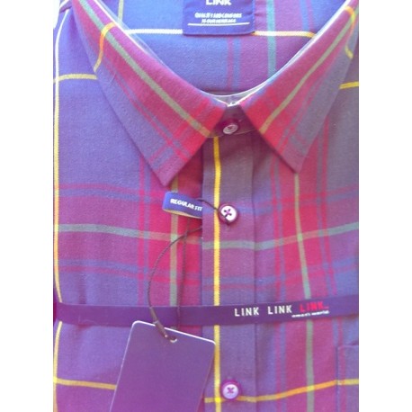 Sportsskjorte i kraftig flannelskvalitet fra LINK