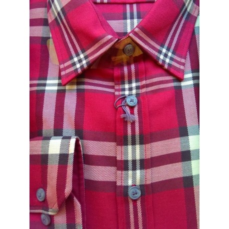 Sportsskjorte i flannelskvalitet fra Olymp