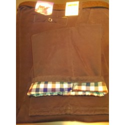 Lærredsbukser med Thermofor og stretch fra Meyer