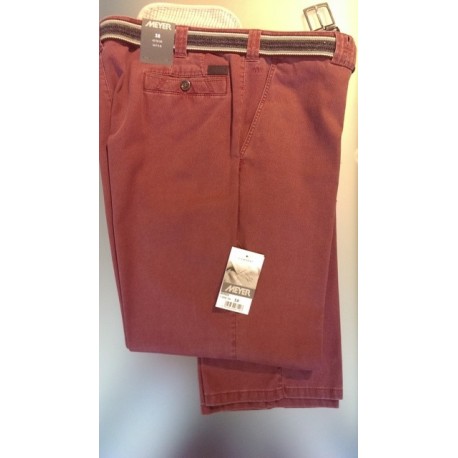 Lærredsbuks med stretch fra MEYER - Klassisk snit!