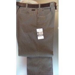 Lærredsbuks med stretch fra Meyer